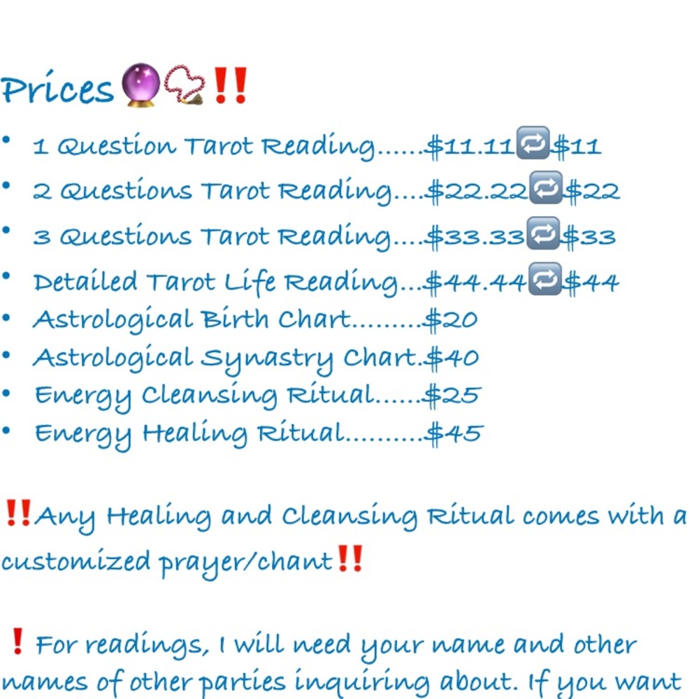 2 Questions Tarot Reading🃏🔮📿 - Picture 3 of 3